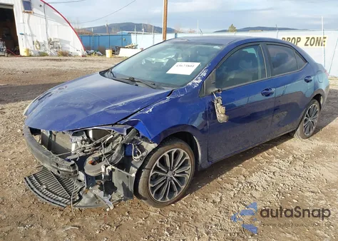 2015 Toyota Corolla S Plus from USA, damaged, VIN 2T1BURHEXFC347710